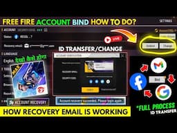 How To Account Recovery Successfully in Free Fire |Transfer FreeFire Account Facebook to Google Bind