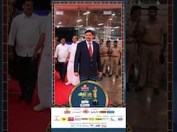 Mr. Ilangovan, Chairman of DNC Chits Pvt. Ltd., at Vikatan Cinema Awards 2024 Redcarpet