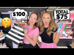 SECRET BUDGET SEPHORA SHOPPING CHALLENGE 🛍🤫💵 #shopping #vlog #trendy #challenge #cute #fun #makeup