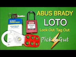 (419) Brady LOTO Lock Pick and Gut