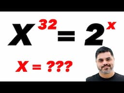 🤯 Quem sabe essa EQUAÇÃO EXPONENCIAL SINISTRA? Você consegue resolver?