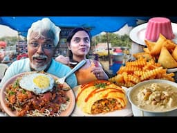 Chennai Beach Food Hunt - Unique Street Foods 🔥😋