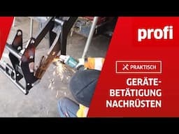 Gerätebetätigung von KG-Tech am Klinklader nachrüsten | profi #Praktisch