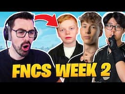 The Most Chaotic and Clutch Plays of FNCS Week 2
