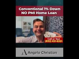 HOT! Conventional 1% Down NO PMI home loan program just released!
