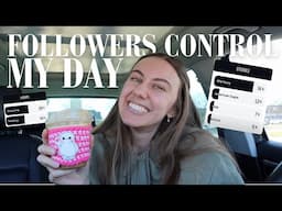 Followers Control My Day Off | Solo Day