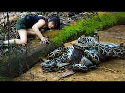 It's Strange That The Girl Raises Big Pythons In The Forest By Herself/ How to Survive for Days, P.4