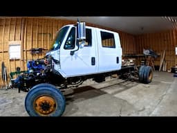 Building My Dream Truck : Part 8 - Changing Axle Ratio, Final Spring Mount Fab, and Big Setbacks