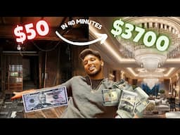 I FLIPPED $50 to $3700 in just 40 Minutes Trading FOREX