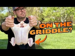 CRAZY IDEA - Can You Cook a Whole Chicken on the Blackstone Griddle? SHOCKING RESULTS!