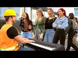 Worker STUNS the Public With Incredible Piano Skills