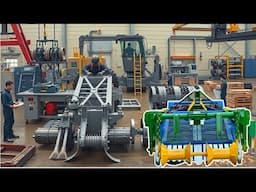 Process of manufacturing agricultural potatoes extractor machines - amazing process
