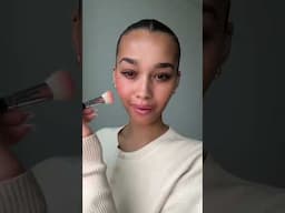 Applying the DIOR Rosy Glow Blush Stick