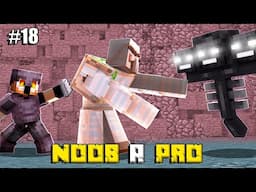 DE NOOB A PRO #18 EL WITHER Y GRANJA DE POLVORA SALE MAL | MINECRAFT FARGAN