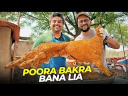 Full Goat Dum Pukht Recipe | Bakra Eid Village Cooking with @foodwithsaadraja | Street Food PK