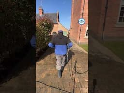 Short: The cottage driveway and patio cleaning