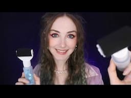 ASMR Rolling Your Face with Triggers