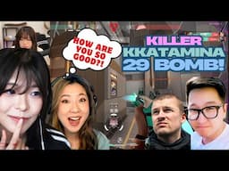 Killer Kkatamina Kinda Feelin it Dropping a 29 Bomb on REYNA! ft. Fuslie Danny Ludwig