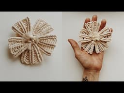 Tutorial Macrame FLOWER