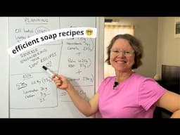 How I work out soap recipes for the oils I have on hand