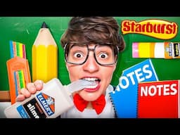 Edible School Supplies ASMR + DIY