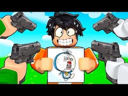 DRAW or You DIE Challenge In ROBLOX !!!