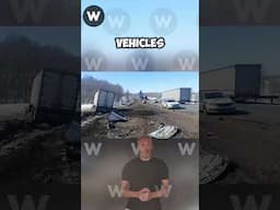 Truck Crashes Caught On Camera #shorts #truckcrashes