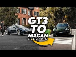 Switching my Porsche 911 GT3 to a Macan 4S Electric for a week!