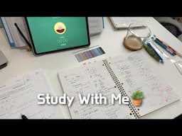 Study with me Live | Fireplace 🔥|  Let's focus 🍀🙇🏻‍♀️ no chat