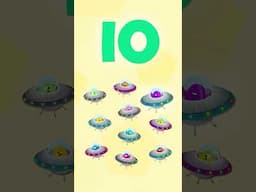Learn the Number 10 With the Martians! 🛸