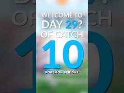 Day 29 of Catch 10: WE DID IT 🎉✅