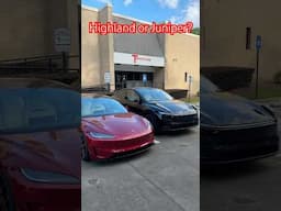 Tesla Model 3 Highland vs Model Y Juniper - Which New Car is for you?! #TSportline Wheels Inbound!