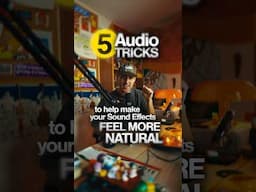 5 Audio Tricks 🔊✨#sfx #sounddesign #edit #tutorial #howto