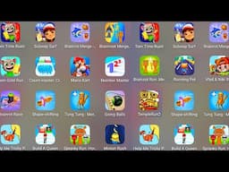 Count Master 3D,Subway Surf,Tom Time Rush,Spranky Run,Brainrot Run,Minion Rush,Vlad & Niki Run......
