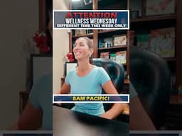 Live Coaching NEW TIME This Week Only Wellness Wednesday