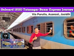 Onboard 18183 Tatanagar Buxar Express Journey *Tatanagar To Buxar*