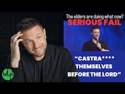 What did he just say to the church?