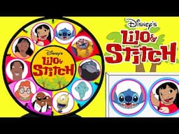 Lilo And Stitch Movie Spinning Wheel Game with Punch Box Surprises!