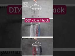 DIY Multi-Functional Hanger Hack! 🔥