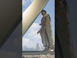 Giant Buddha Statue Destroyed by Gold Bar Domino_shorts4