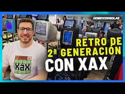 Las CONSOLAS DE SEGUNDA GENERACIÓN y Los trastos de Xax, juntos en Retro Barcelona