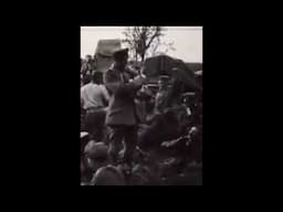 WWI | German Trench Runner showing off dog tricks