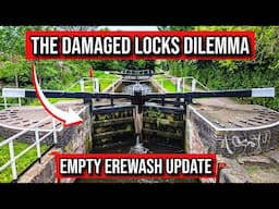 The Damaged Lock Gate Dilemma - Fixed or Temporary? Erewash Canal Update