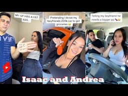 Most Popular Isaac and Andrea Shorts 2025 | Funny Isaac and Andrea TikTok Games 2025