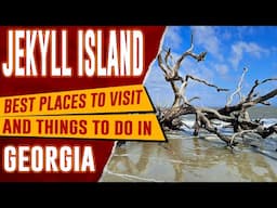 JEKYLL ISLAND, GEORGIA - Best Things to Do | Top Places to Visit in Jekyll Island | Driftwood Beach