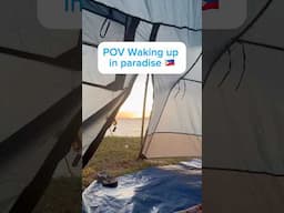 POV Waking up in paradise in the Philippines 🇵🇭 #bicol #travel #filipino #pinoy