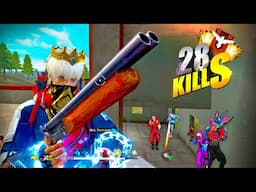 FREEFIRE 🔥Solo vs Squad Ump + Groza-X 🤯 27 Kills Total - Garena free fire | PK GAMERS #freefire