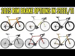 Rim Brakes Are Alive In 2025! Titanium/Steel Options.