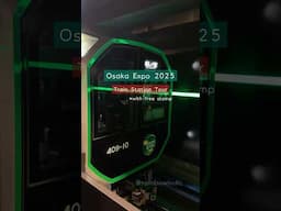Must-Get Osaka Expo 2025 Train Stamp 💚 #yumeshima #osakaexpo2025