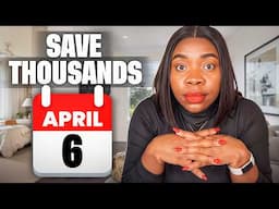 🚨 DO THIS BEFORE APRIL 5th! 4 Urgent Money Moves To Make Now!